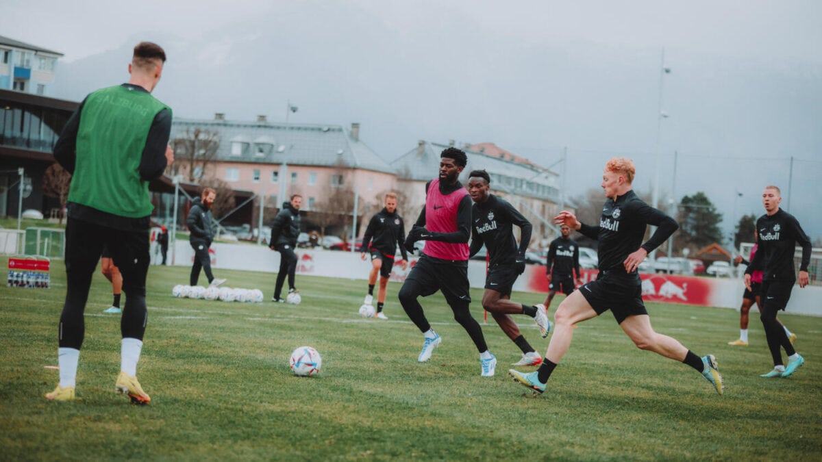 Trainingsauftakt: Der FC Red Bull Salzburg startet ins neue Jahr