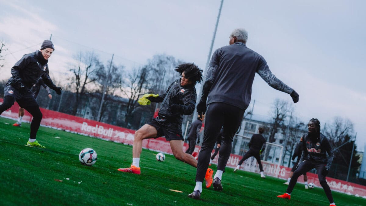 Ungewohnter Start ins neue Jahr beim FC Red Bull Salzburg
